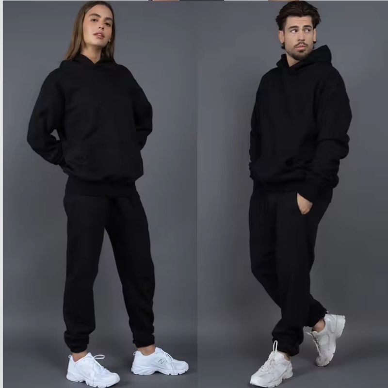 Lifestyle Oversize Fleece Hoodies and Pants Set 400G