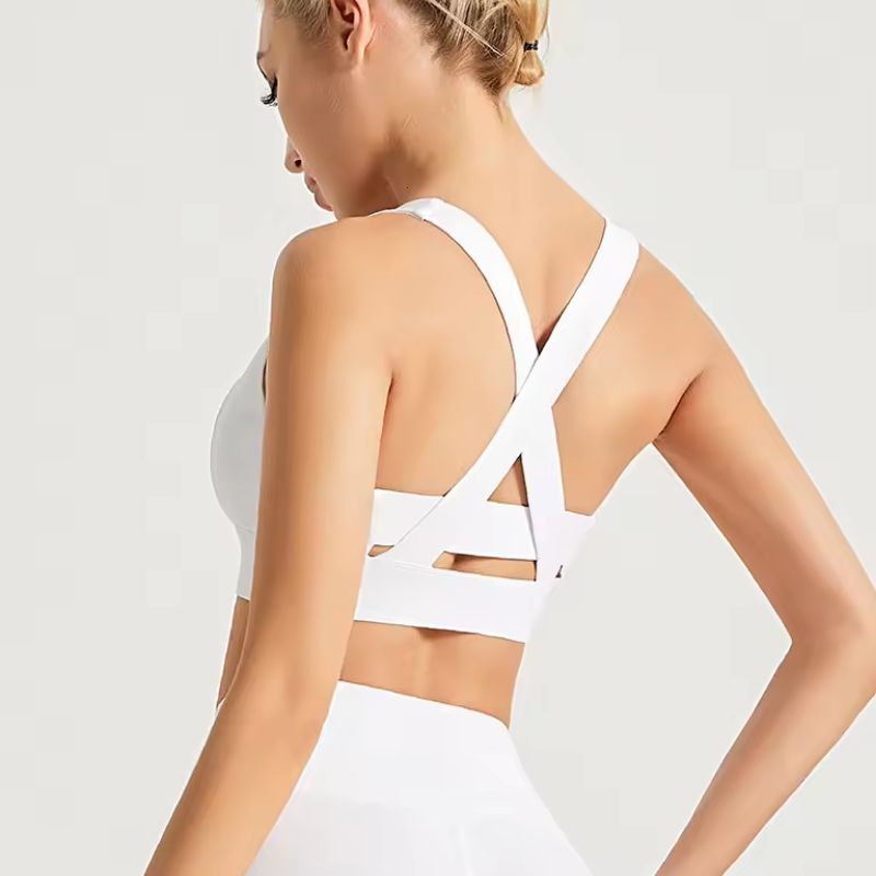 High Impact Shockproof Front Zipper Training Bra