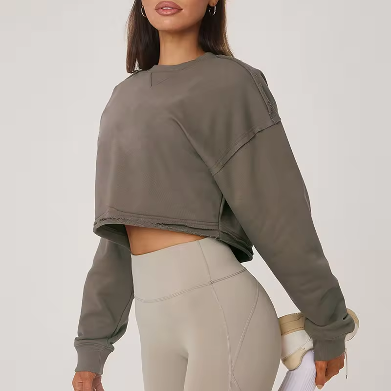 Top Drop Shoulder Sweatshirt