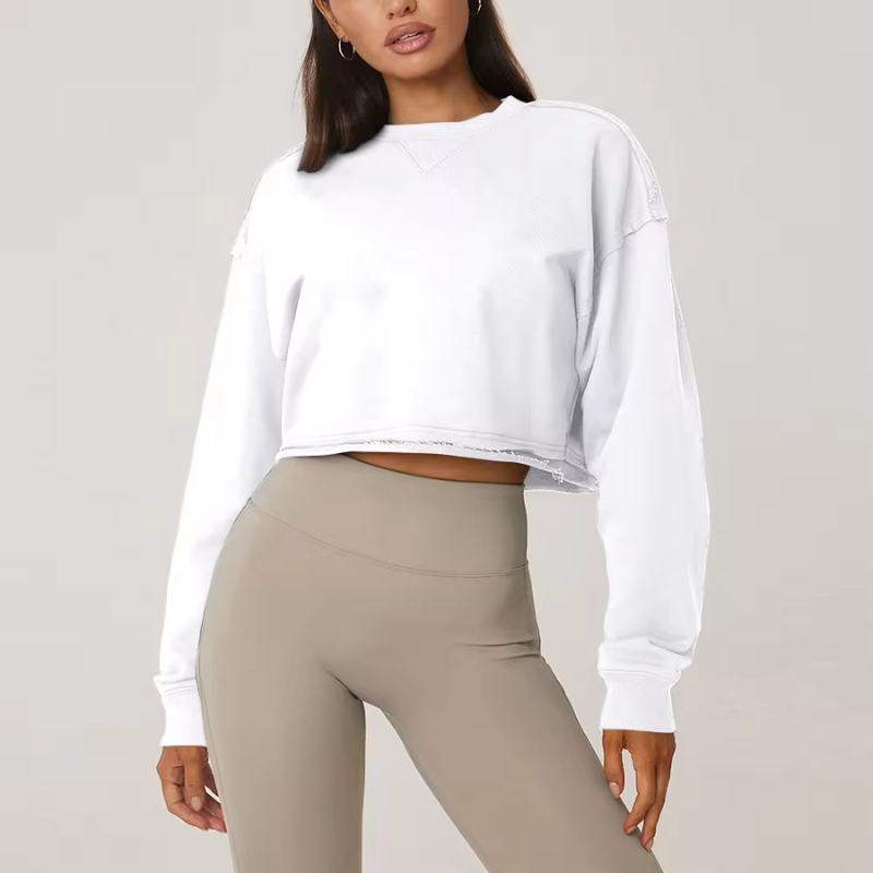 Top Drop Shoulder Sweatshirt
