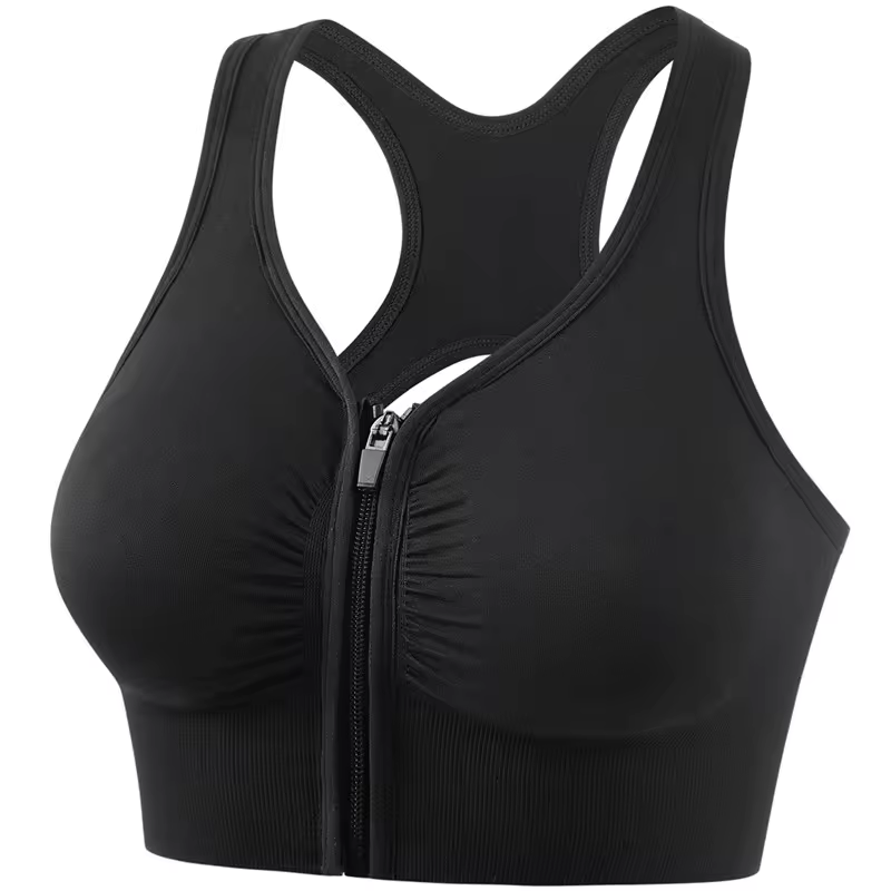 U Back Support Sports Bras High Impact Workout Yoga Gym Athletic Bra