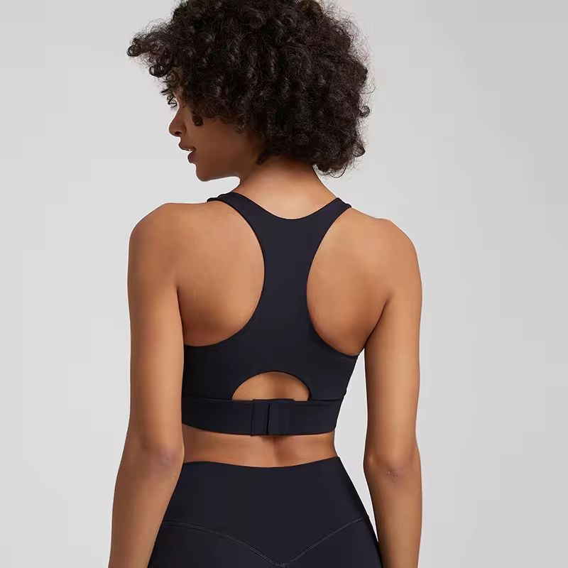 Adjustable Racer Back Yoga Bra