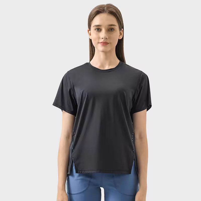 Breathable Quick Dry Yoga Gym Fitness Tee