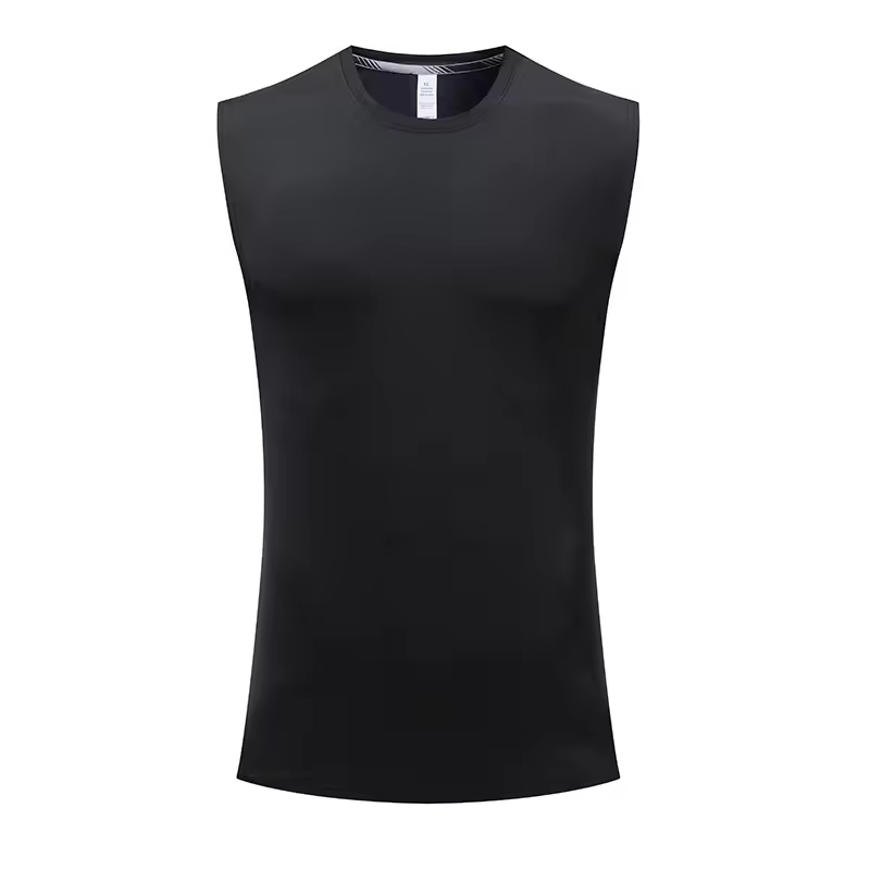 Quick Dry Sleeveless Muscle Tee Shirt