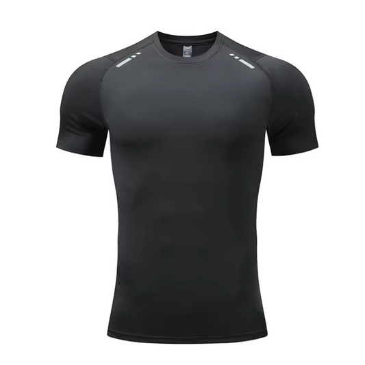 Compression Sports Short Sleeve T Shirts Breathable  Quick Dry