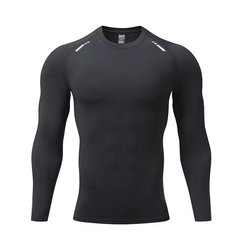 Compression Sports Long Sleeve T Shirts Breathable Quick Dry