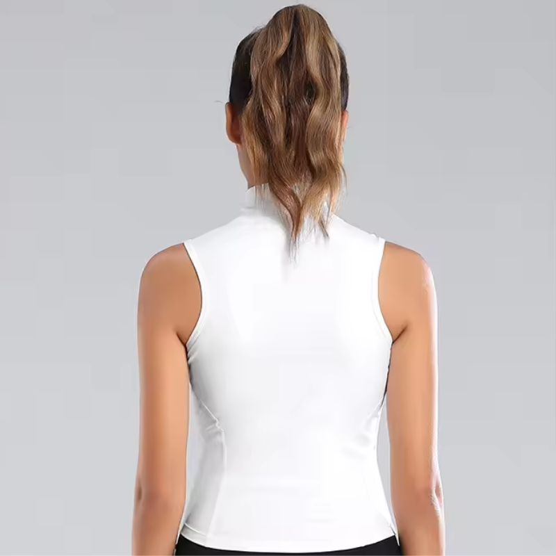 Women Sports Crop Vest Jacket