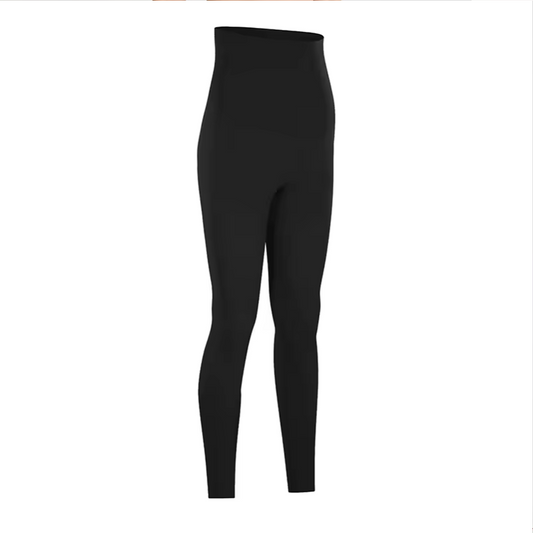 Brushed Nude Feel Pregnant Yoga Cropped Leggings Maternity Sports
