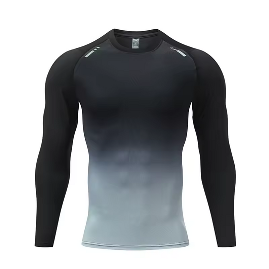 Compression Sports Long Sleeve T Shirts Breathable Quick Dry